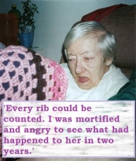 Eighteen months into her stay at the nursing home for EMI 2000.